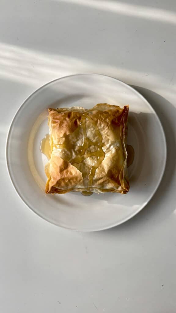 Phyllo Wrapped Feta Cheese