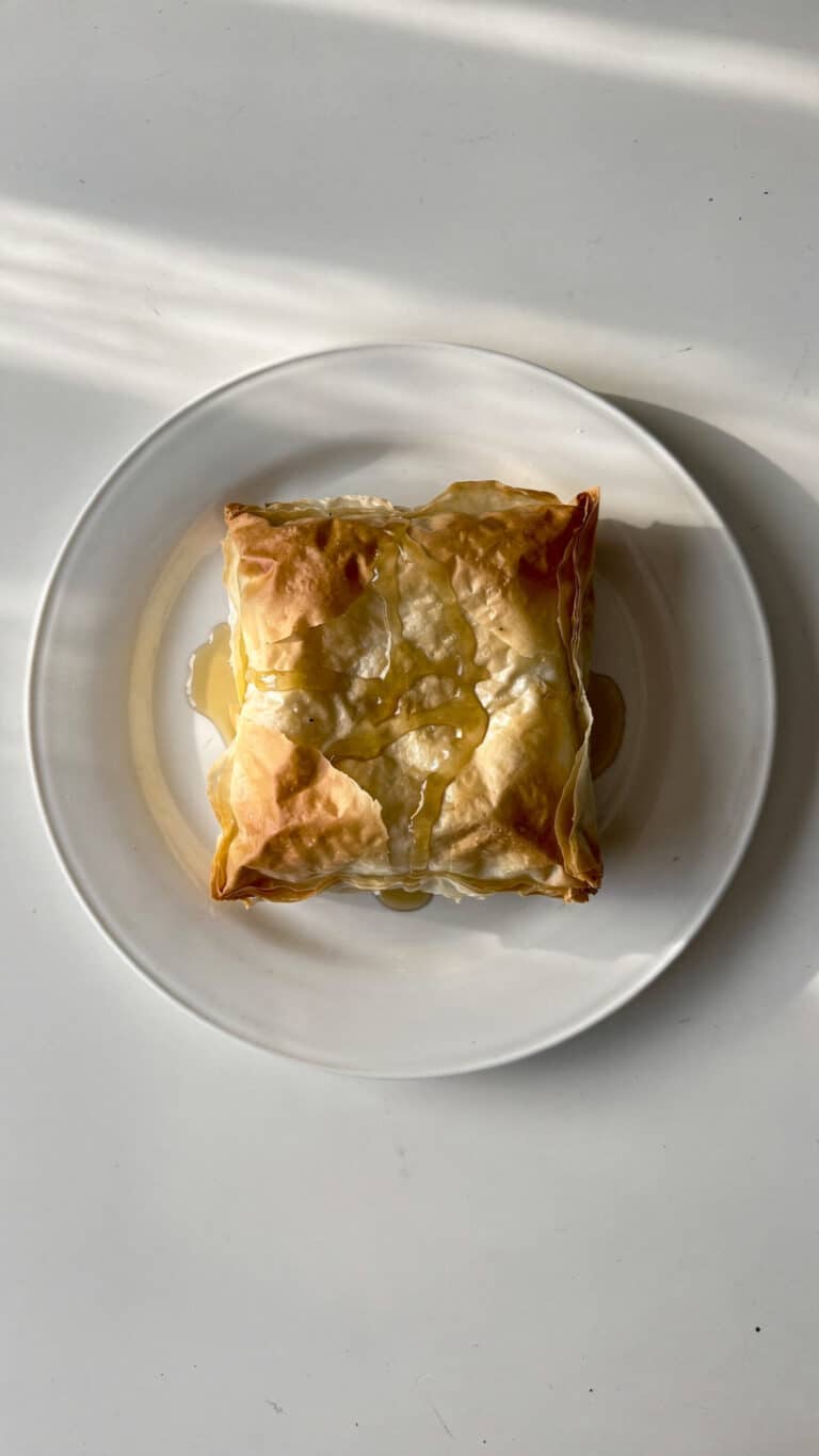 Phyllo Wrapped Feta Cheese