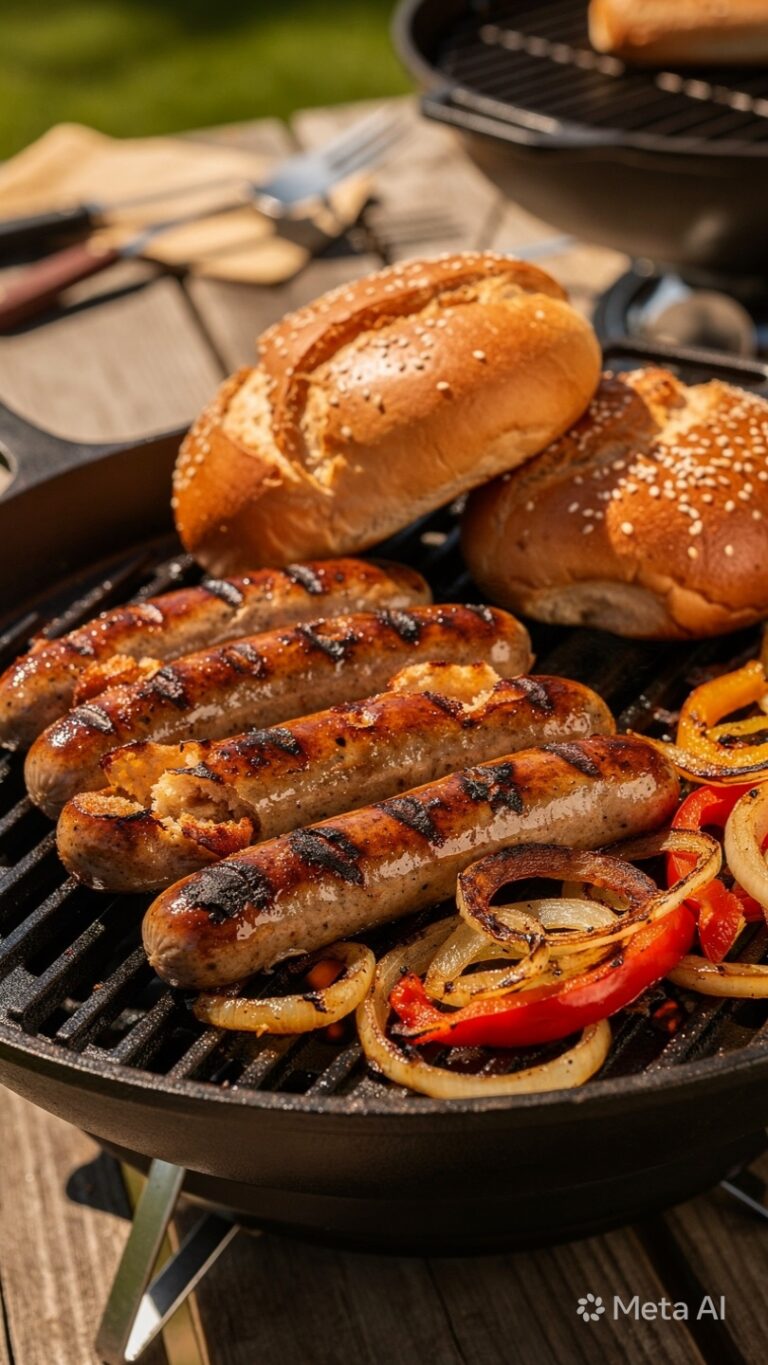 Grilled Beer Brats