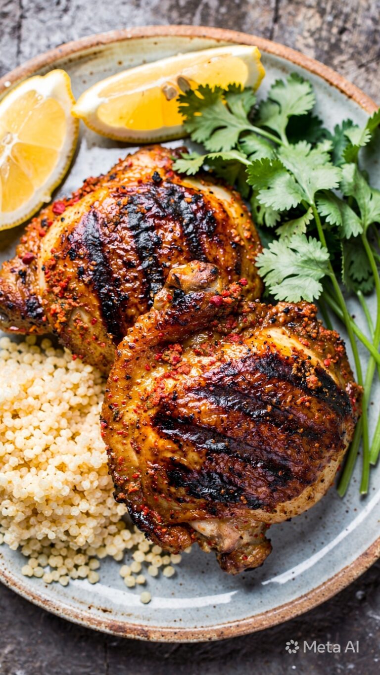 Harissa Grilled Chicken