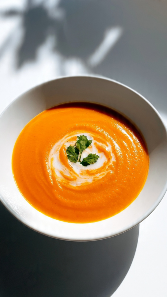 Thai Red Curry Butternut Squash Soup